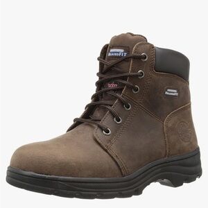 Skechers Workshire Peril ST Work Boots Womens 9 Steel Toe Slip Oil Resistant